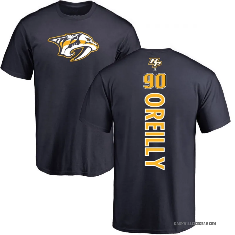 Ryan O'Reilly Men's Navy Nashville Predators Backer T-Shirt -