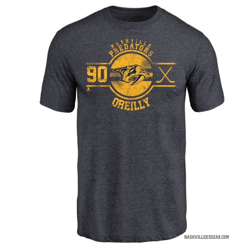 Ryan O'Reilly Men's Navy Nashville Predators Insignia T-Shirt -